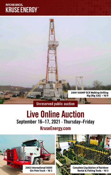 Unreserved Public Auction Live Online Auction