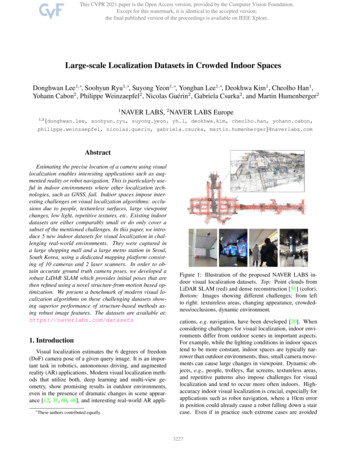 Large-Scale Localization Datasets In Crowded Indoor Spaces