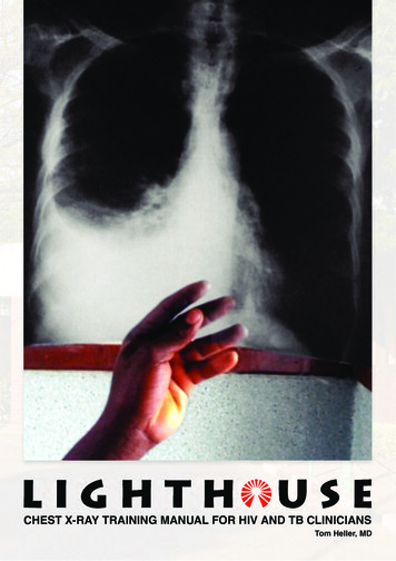 Chest X-ray Training Manual For Hiv And Tb Clinicians