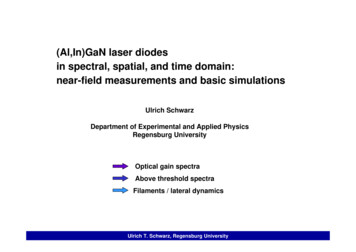 (Al,In)GaN Laser Diodes In Spectral, Spatial, And Time .