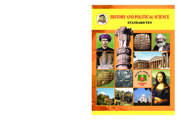 Maharashtra Board Class 10 History And Political Science .