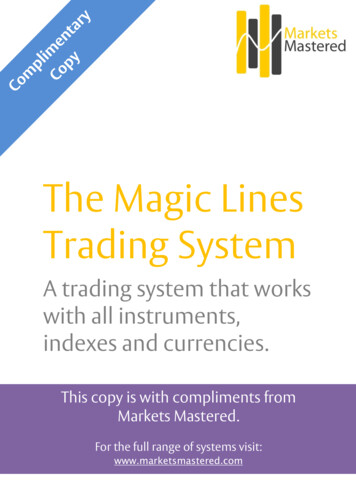 The Magic Lines Trading System - Markets Mastered