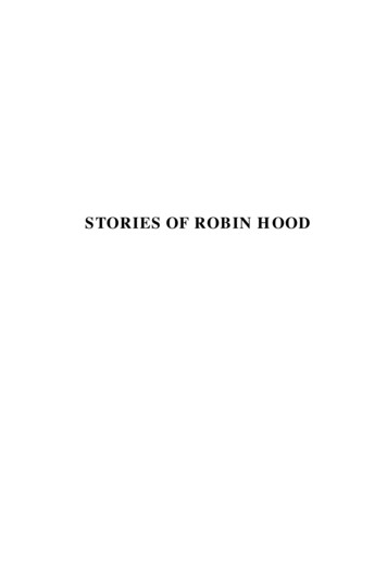 STORIES OF ROBIN HOOD - Yesterday's Classics
