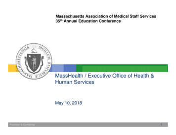 MassHealth / Executive Office Of Health & Human Services