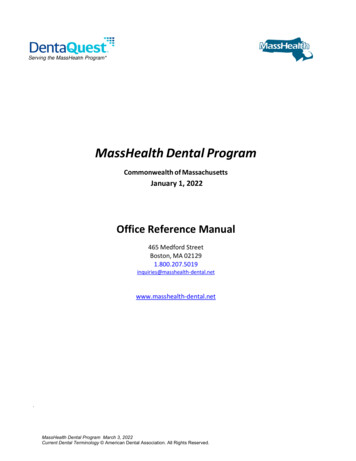 MassHealth Dental Program