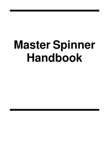 Master Spinner Student Handbook