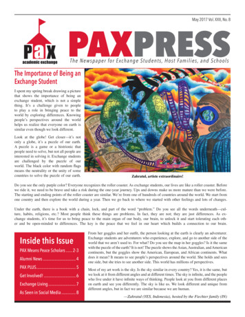 May 2017 Vol. XXII, No. 8 PAXPRESS