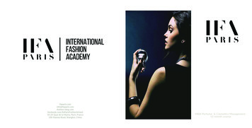 MBA Perfume & Cosmeics Management 15-month Course