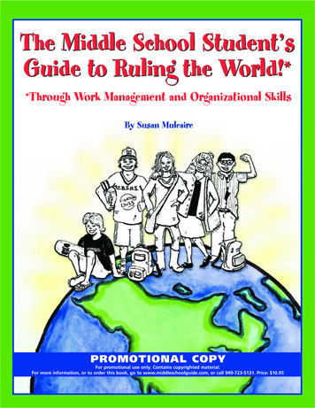 The Middle School Student’s Guide To Ruling The World!*