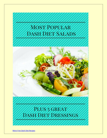 More Free Dash Diet Recipes