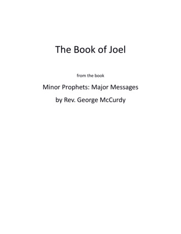 The Book Of Joel - New Christian Bible Study