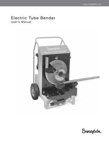 Electric Tube Bender (MS-13-138;rev 5;en-US;Maintenance)