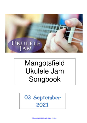 MUJ Songbook - MANGOTSFIELD UKULELE JAM