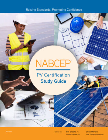 PV Certification - NABCEP