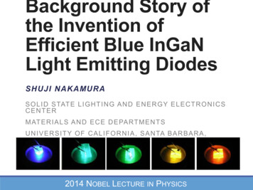 Background Story Of The Invention Of Efficient Blue 
