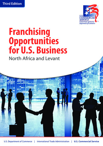 Franchising Opportunities For U.S. Business