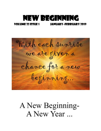 A New Beginning A New Year - Stmaryscountymd.gov