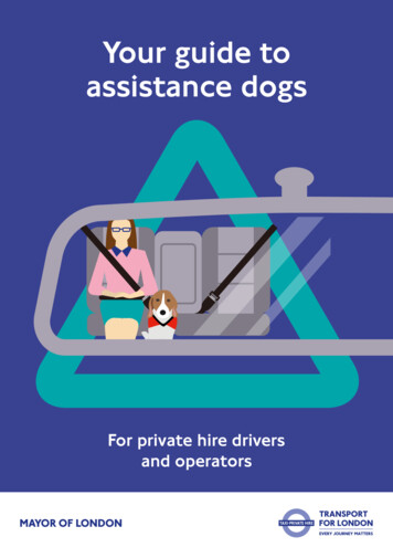 Assistance Dogs Booklet
