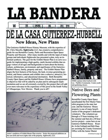 New Ideas, New Plans - Gutiérrez Hubbell House