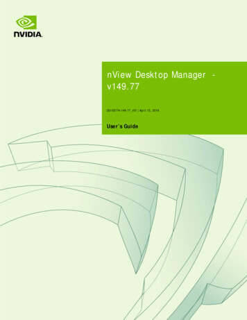 NView Desktop Manager - V149 - Nvidia