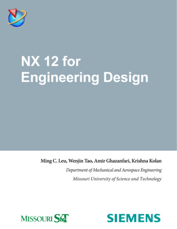 NX 12 For Engineering Design - GitHub Pages