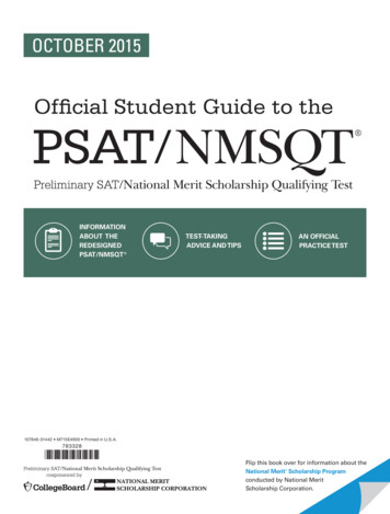 Official Student Guide To The