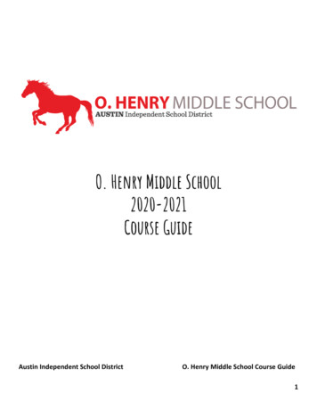 Austin Independent School District O. Henry Middle School .