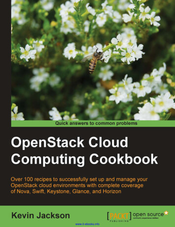 OpenStack Cloud Computing Cookbook - Cyberthai - Cyberthai