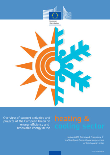 Heating & Cooling Sector - European Commission