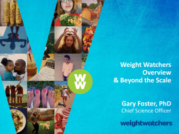 Weight Watchers Overview & Beyond The Scale