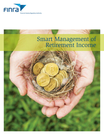 Smart Management Of Retirement Income PDF