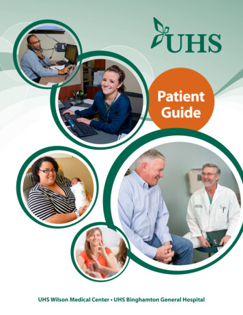 Patient Guide - Medical Services In New York's Southern Tier