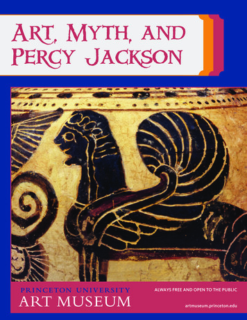 Art, Myth, And Percy Jackson