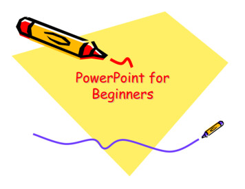 PowerPoint For Beginners