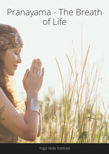 Pranayama - The Breath Of Life - Yoga Veda
