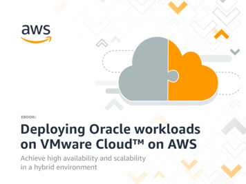 EBOOK: Deploying Oracle Workloads On VMware Cloud On AWS