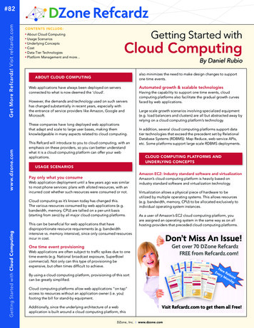 N Cloud Computing - Appservgrid 