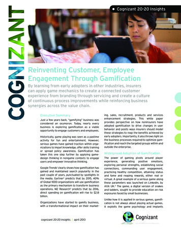 Reinventing Customer, Employee Engagement Through 