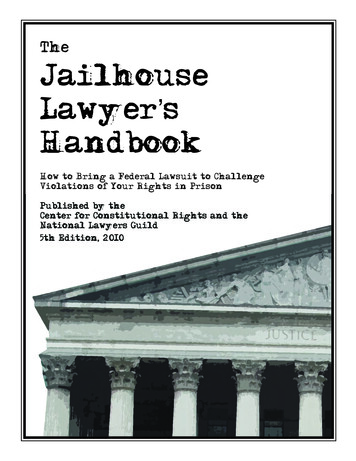 The Jailhouse Lawyer's Handbook