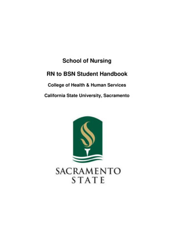 College Of Health & Human Services California State . - Sacramento State