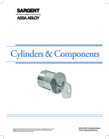 Cylinders & Components