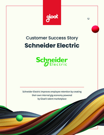 Customer Success Story Schneider Electric - Gloat