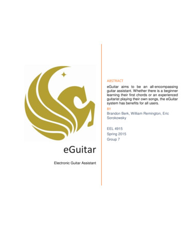 EGuitar - Eecs.ucf.edu