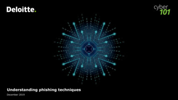 Understanding Phishing Techniques - Deloitte