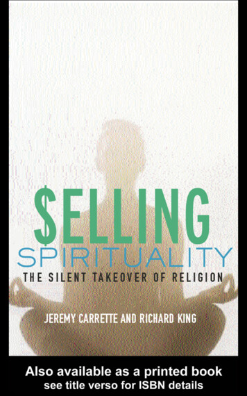 Selling Spirituality: The Silent Takeover Of Religion