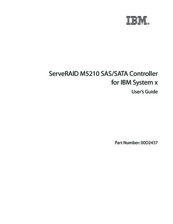 ServeRAID M5210 SAS/SATA Controller For IBM System X - Lenovo