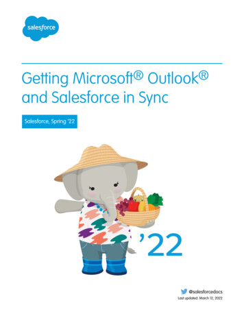 Getting Microsoft Outlook And Salesforce In Sync