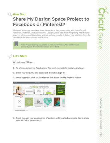 How Do I Share My Design Space Project To Facebook Or .