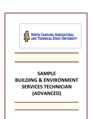 SAMPLE BUILDING ENVIRONMENT SERVICES 