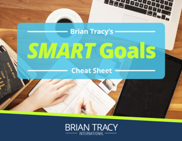 Brian Tracy’s SMART Goals